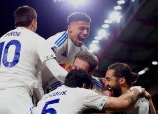 Leeds are gushing on!