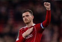 Andy Robertson agrees with new club – just hours after Liverpool exit was announced on