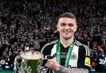 Kieran Trippier says goodbye to Newcastle
