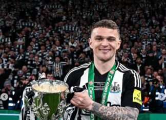 Kieran Trippier says goodbye to Newcastle