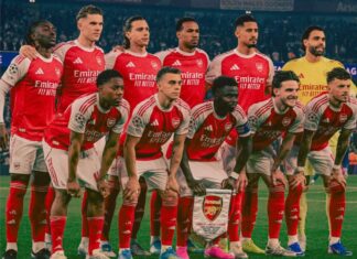 Massive Viktor Gyökeres helped Arsenal to their first Champions League final in 20 years