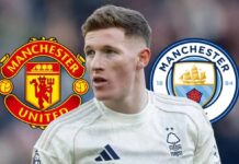 The battle between United and City for Elliot Anderson signing decided