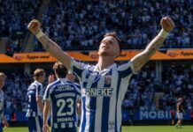 Tobias Heintz, who like Erik Botheim will not be at the World Cup, delivered a four-goal show