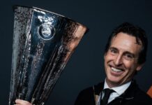 Unai Emery wins his 5. Europa League title!