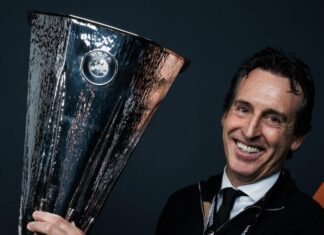 Unai Emery wins his 5. Europa League title!