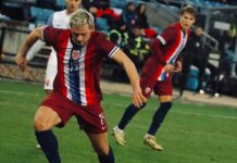 The Norwegian national team player Julian Ryerson is closely followed by one of the world’s biggest clubs