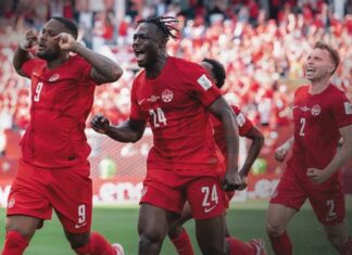 Canada 1–1 Bosnia and Herzegovina! Cyle Larin secured Canada the country’s first-ever World Cup point