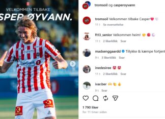 Casper Øyvann returns home to Tromsø – ready for TIL’s return