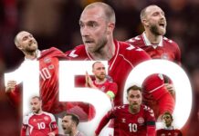 Christian Eriksen is doing “well” at home after the collapse in the international match