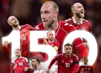 Christian Eriksen is doing “well” at home after the collapse in the international match