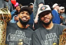 The New York Knicks secure the NBA title after defeating the San Antonio Spurs in Game 5