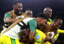 South Africa made history and secured World Cup advancement for the first time