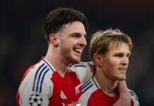Declan Rice has the task in the World Cup of persuading the English star to transfer to Arsenal