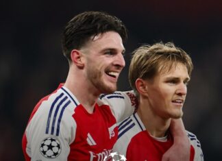 Declan Rice has the task in the World Cup of persuading the English star to transfer to Arsenal