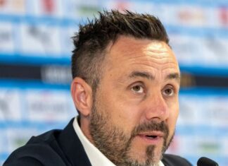 13 games after Roberto de Zerbi left the pressure cooker Marseille, the next coach has been fired