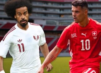 The winning skull Granit Xhaka creates a really bad atmosphere in the World Cup