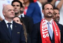 Norway – England! – The most impressive performance of the night was made by Crown Prince Håkon Magnus