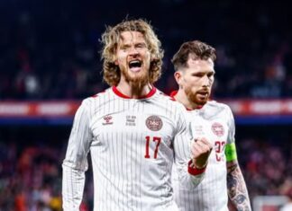 Kasper Høgh landed in London on Sunday evening to complete the deal worth £11 million