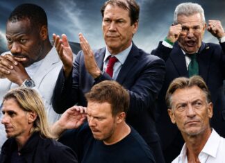 18 national teams change national team managers as a result of the World Cup