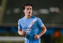 On the same day that Norway face England, Manchester City announce that they are sending Sverre Nypan on loan