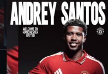 Manchester United confirm signing of Andrey Santos – “proof that dreams come true”
