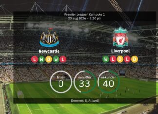 Newcastle vs Liverpool: The line-ups are ready at St James’ Park