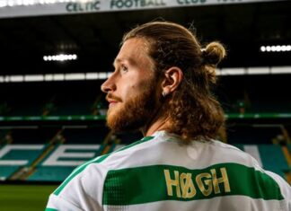 The Celtic debut for Kasper Høgh done – there is a lot of scoring on the former Bodø/Glimt star