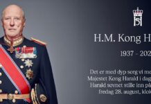 H.M. King Harald V has died