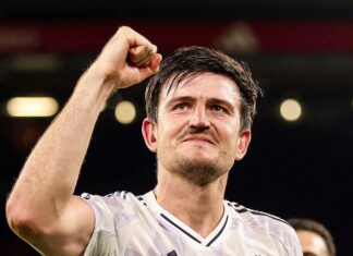Harry Maguire went home alone after the defeat to Hull City