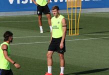 Alexander Sørloth back on the training ground and preparing for Atlético Madrid’s visit to Alavés