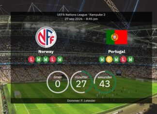 Norway against Portugal! Line-ups confirmed – Haaland starts, Ronaldo on the bench