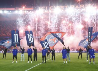 Paris’ summer signings presented to the crowd at the Parc des Princes