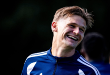 There came the upturn for David Møller Wolfe!