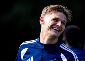 There came the upturn for David Møller Wolfe!