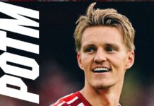 Praises the fantastic Martin Ødegaard: “A joy to watch!”
