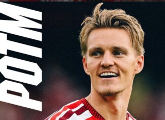 Praises the fantastic Martin Ødegaard: “A joy to watch!”