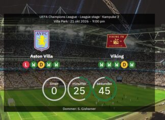 LIVE – Can Viking in top form shock Aston Villa at Villa Park