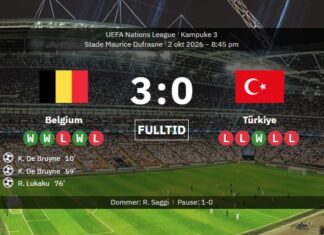 Kevin de Bruyne scored his 200th career goal and led Belgium past Turkey
