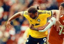 Manchester United are chasing a striker at arch-rivals Leeds