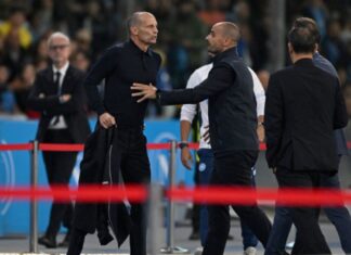 Massimiliano Allegri banned after seeing red against Roma